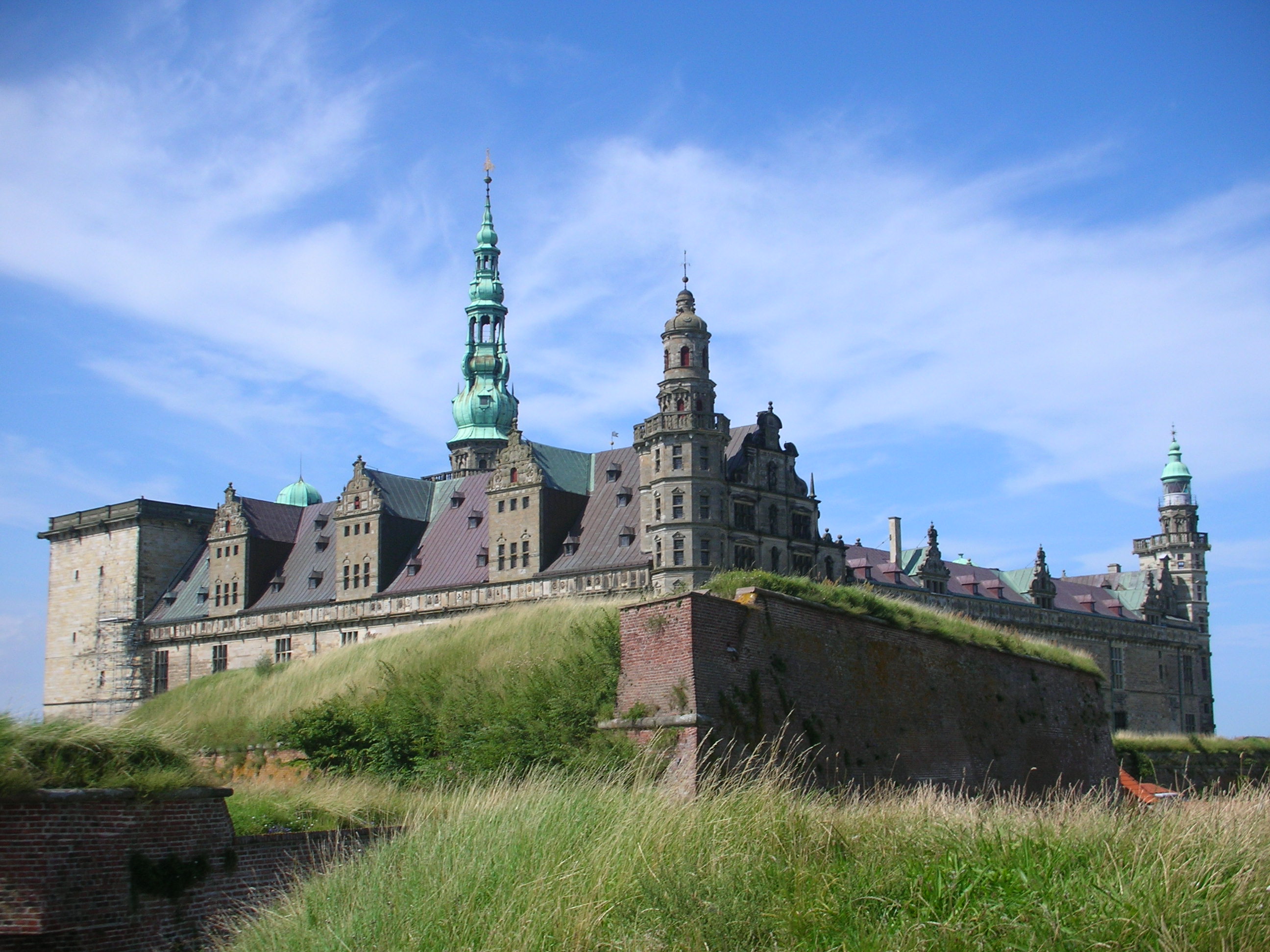 Kronborg castle from the outside