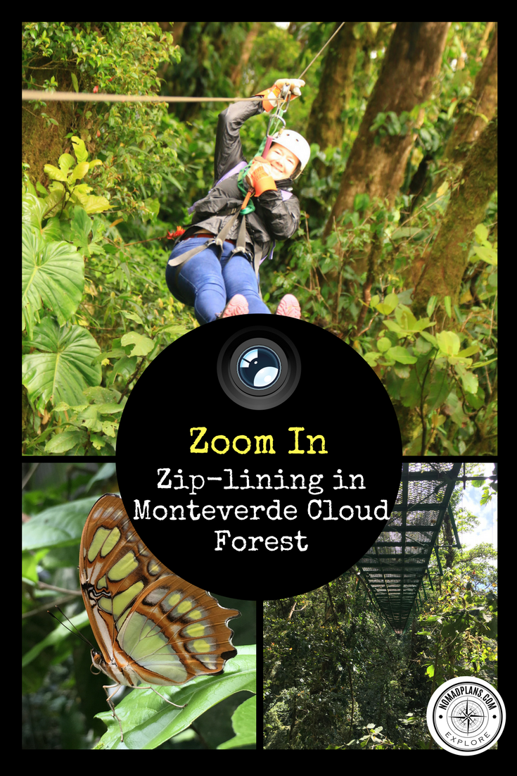 Zip lining in Monteverde, Costa Rica