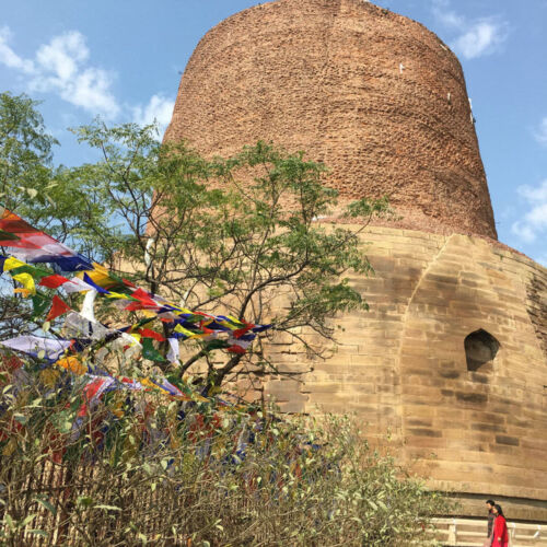 The stupa at Sarnath Photos of India, The stupa at Sarnath