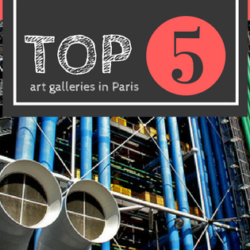 Top 5 Art Galleries in Paris.