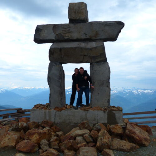 Photos of Canada, The view from the top of Whistler Mountain, Canada