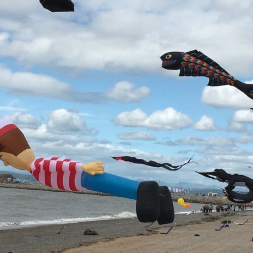 Catch the Wind Morecambe Where's Wally Kite
