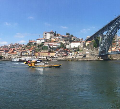 Dom Luis I Bridge and Ribeira Dom Luis I Bridge and Ribeira