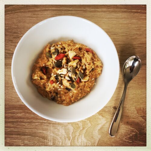 Carrot Cake Porridge Carrot Cake Porridge