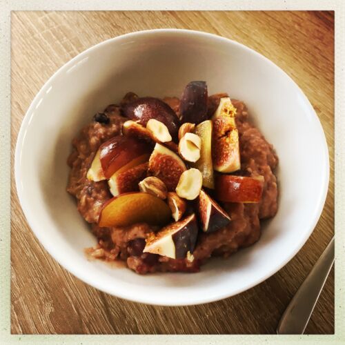 Hedgerow spiced porridge Hedgerow spiced porridge